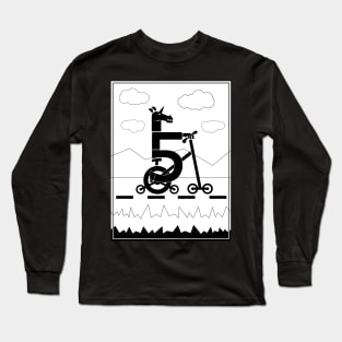 Five Speed Unicorn Long Sleeve T-Shirt